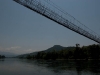 Local style suspension bridge, Kabu, near Along.