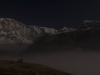 Moon lit Annapurna I