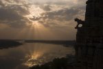 k-patan From the Vishnu temple by the river in K. Patan.