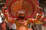 kannur Theyyam at a Rama temple, in Kannur District.