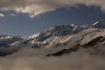 View from Muktinath after the snow storm.