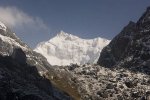 sikkim Towards Goecha La (4950 m, 16,335 ft) and Kanchenjunga.