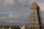 tamil-nadu North gopuram Sri Meenakshi Temple, Madurai.