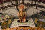 Detail on temple cart, Udupi.