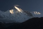 cho-la-gokyo Cho Oyu 6th highest mountain in the world (8201m/26,906 ft) from Gokyo.