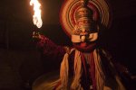 cochin Kathakali performance, Cochin.