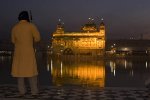 Sikh guard, Golden Temple, Amritsar.