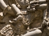 Detail on the 12th century Hoysalewara Temple, Halebid.