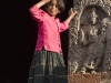 Little girl in front of the Channekeshava Temple, Belur.
