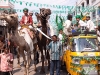 Malid un Nabi procession celebrating of the birthday of the prophet Mohammad, old city Hyderabad