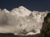 Snow capped peak from Larjung.