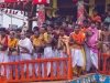 Moving the carts in to position during preparations for the Rath Yatra in Puri