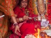Female Sadhu makes whiskey offering, Ambubachi Mela, Kamakhya Mandir, Guwahati