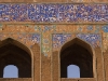 Tile work on the Khwaja Mahud Gawan Madrasa (1492), Bidar