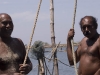 The two fisherman I was hanging out with for the longest time on the north end of Vypin Island.  Near Kodungallor.