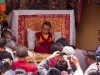 New Rimpoche at his chairing ceremony, Spituk Monastery.