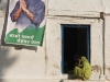 Campaign poster for the Congress party, Maheshwar