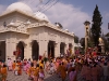 Devotees dancing at Sri Govindaji Temple for  Yaoshang, Imphal
